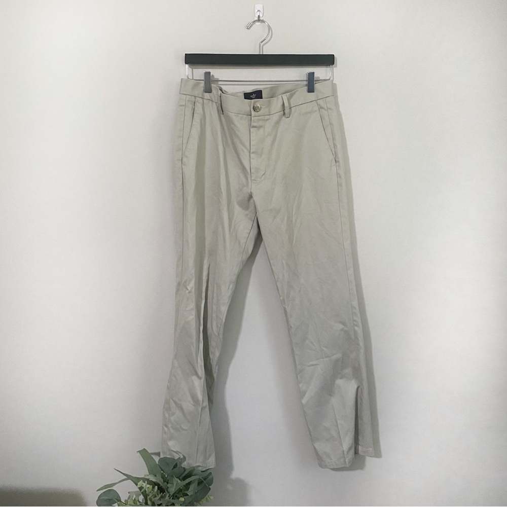 [Dockers] Men's 33x30 Slim Fit Gray Dress Pants